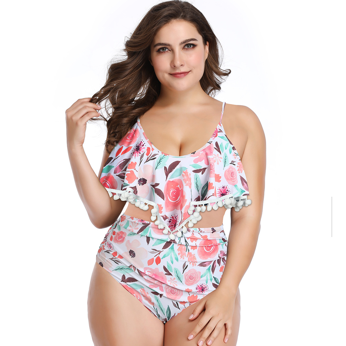 F4794-4 plus size bathing suit